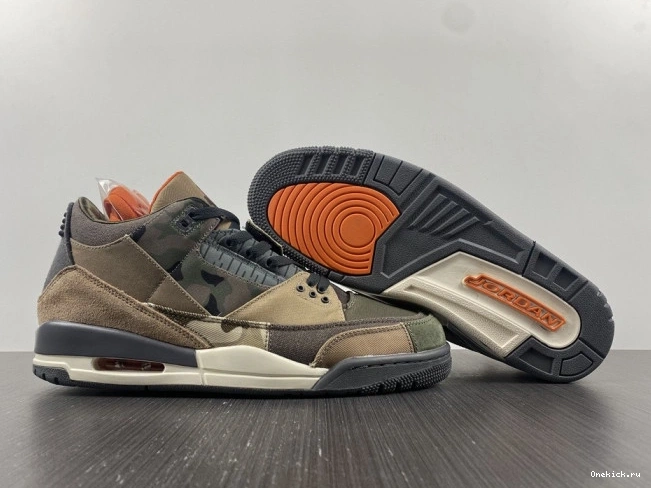 One Kick 3 Patchwork Camo Retro Air DO1830-200 Jordan 0730
